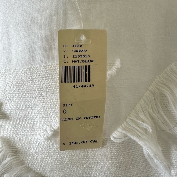 ANTHROPOLOGIE-MAEVE Fringework Boho Shift Dress (Size:0) - Picture 10 of 11